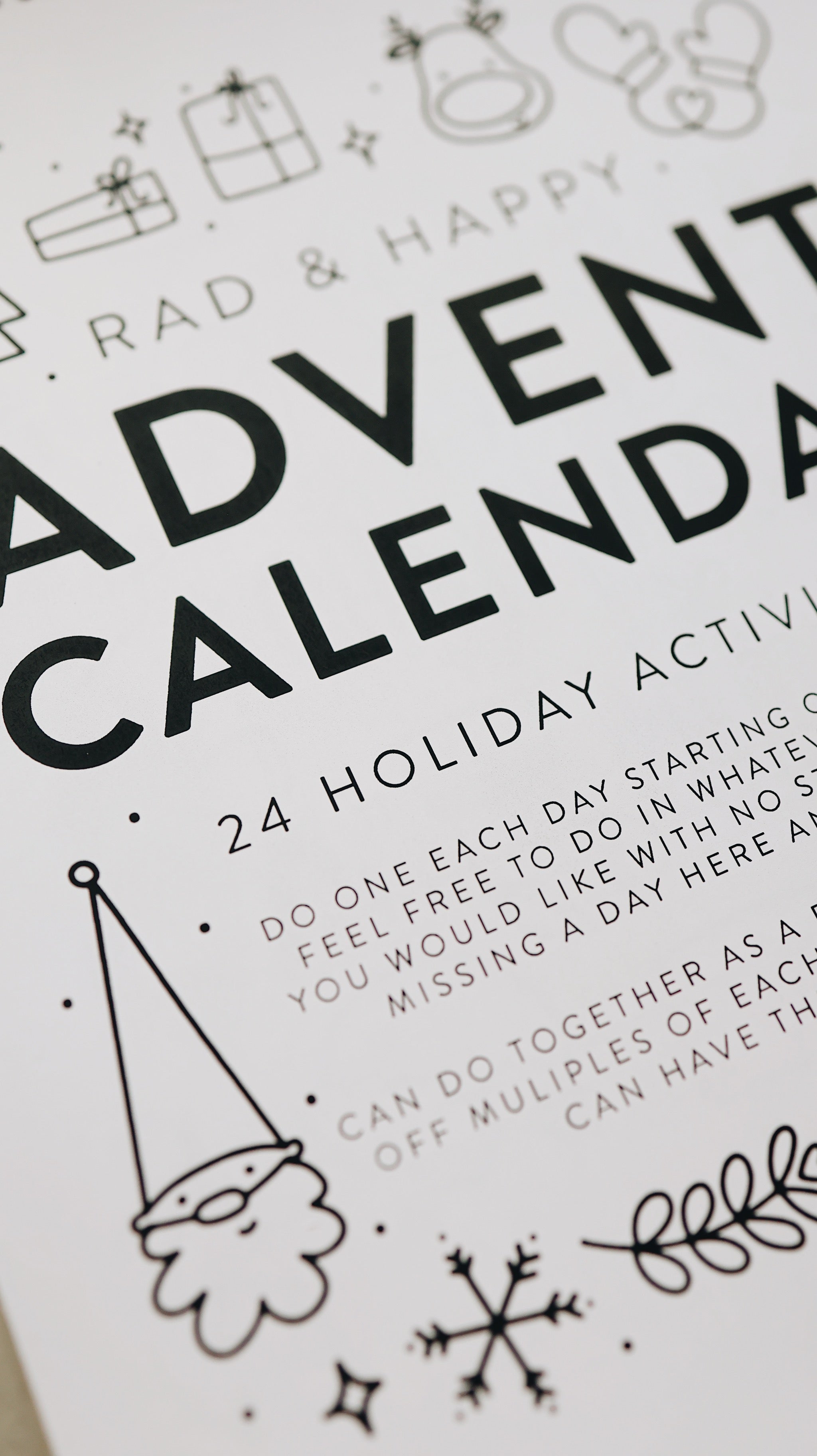 Christmas Advent Calendar - Year One