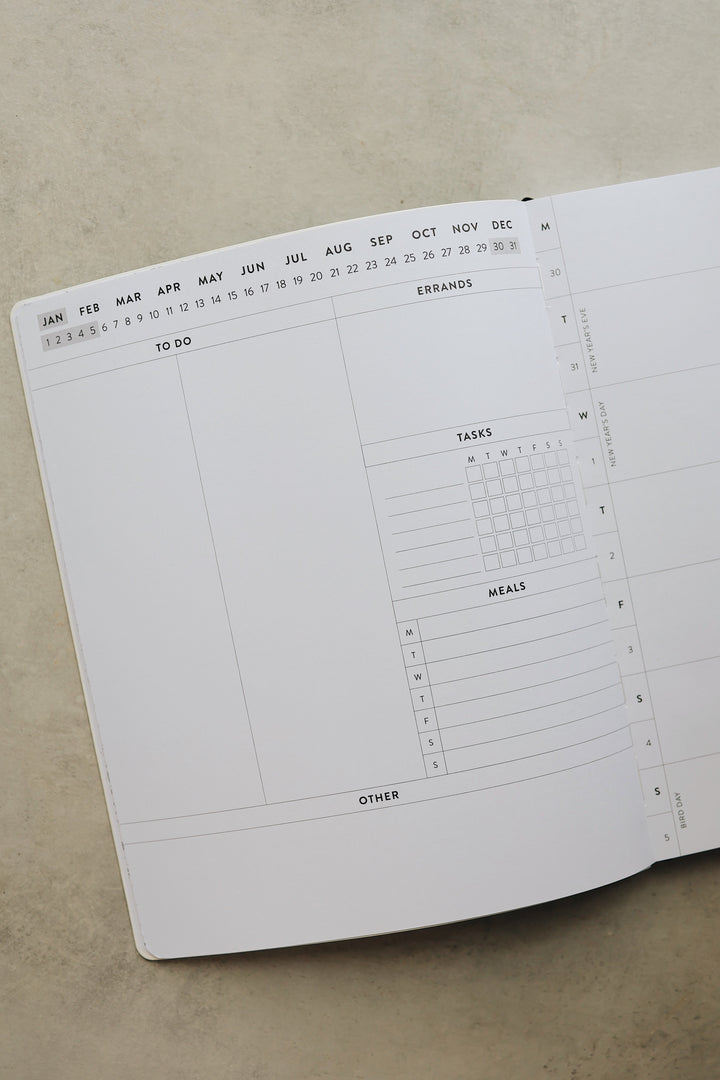 Dated 8x10 2025 Planner (Checkers)