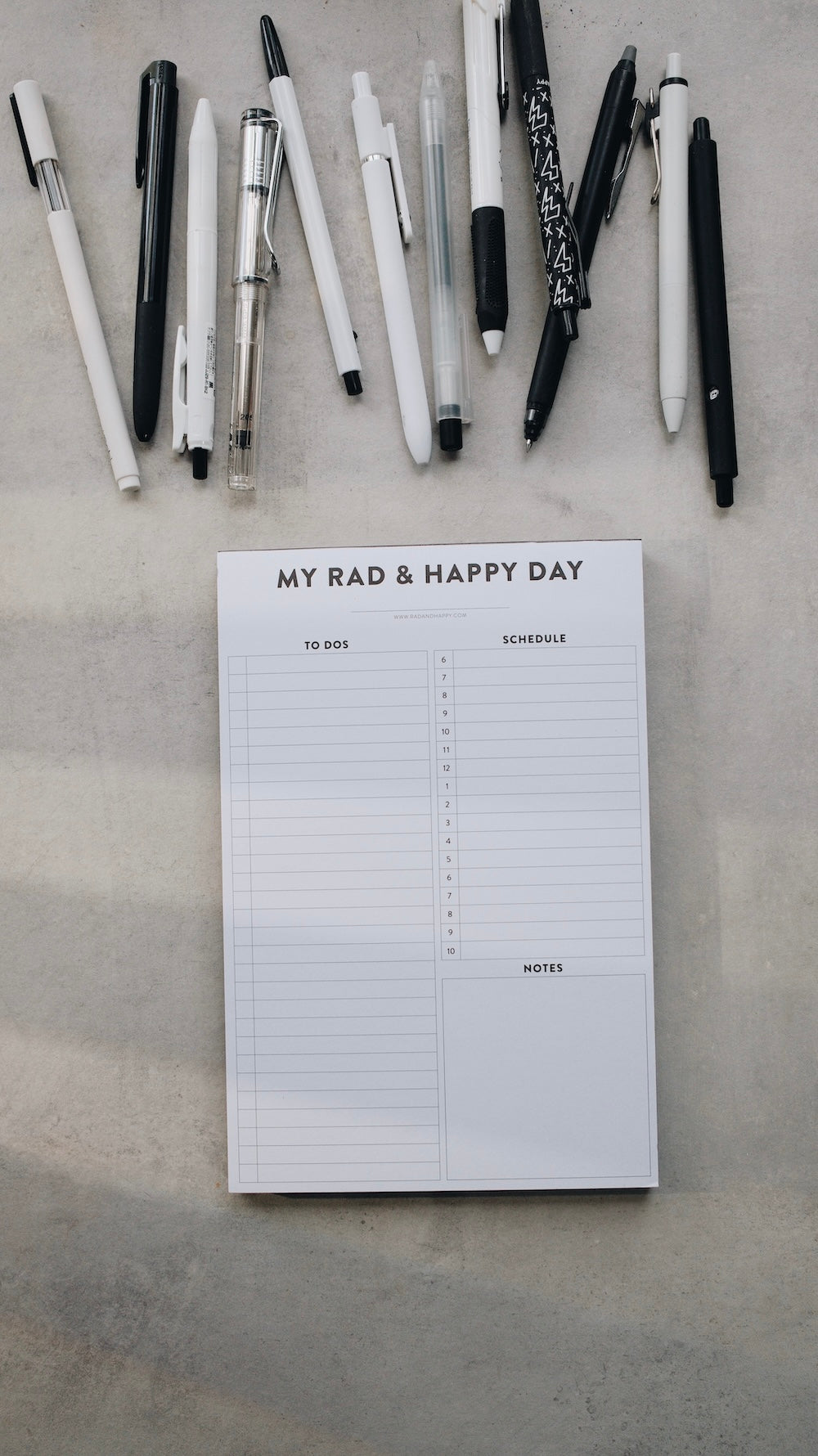 Happy Day Notepad – Rad & Happy