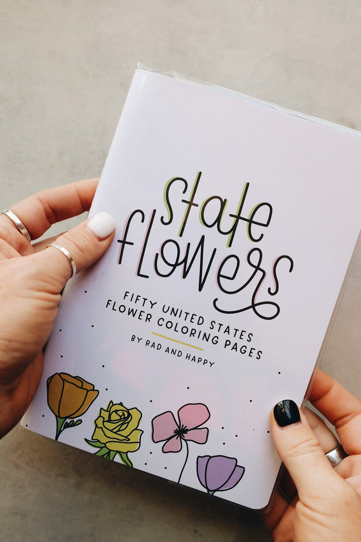 State Flowers Activity Book