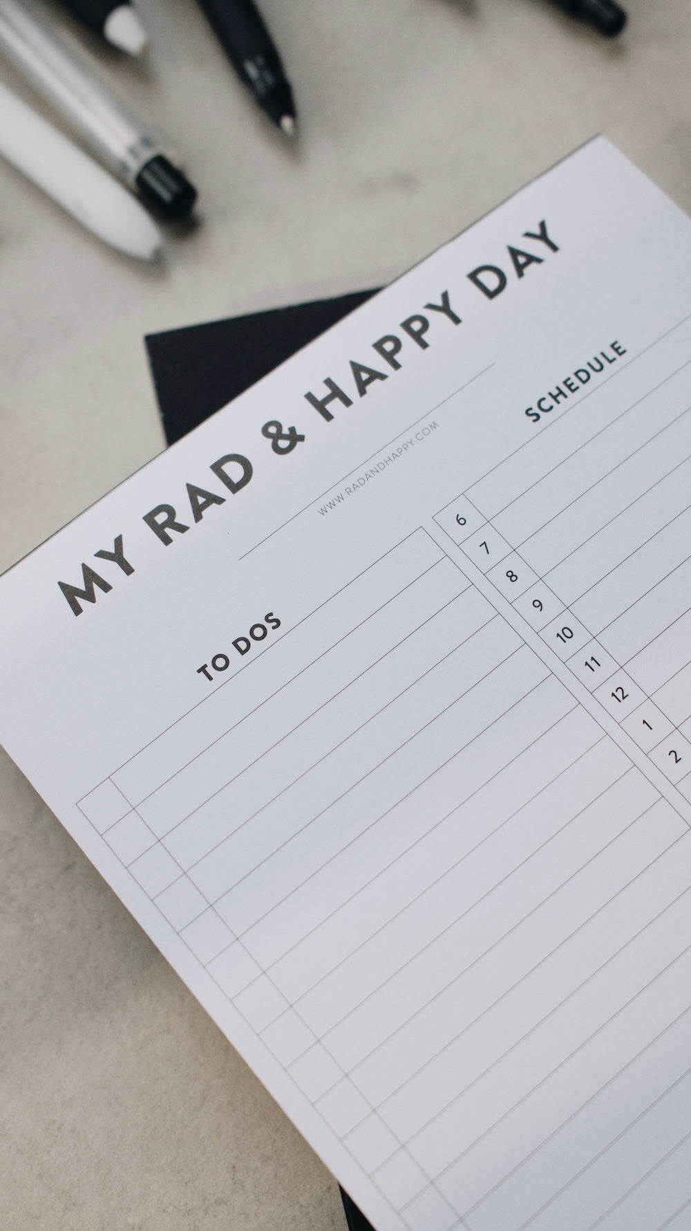 Happy Day Notepad – Rad & Happy