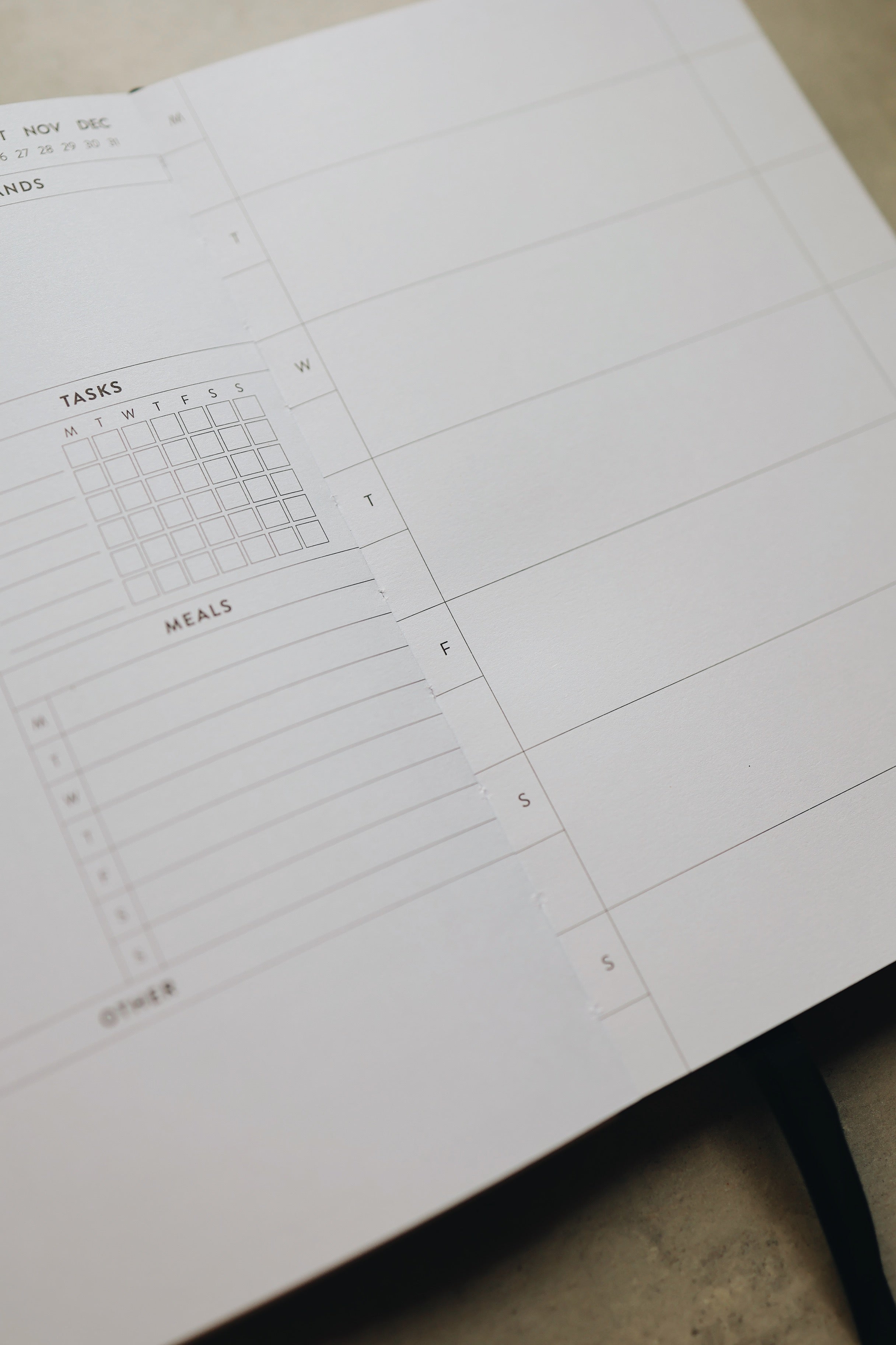 5x8 Undated Planner - Checkers Edition