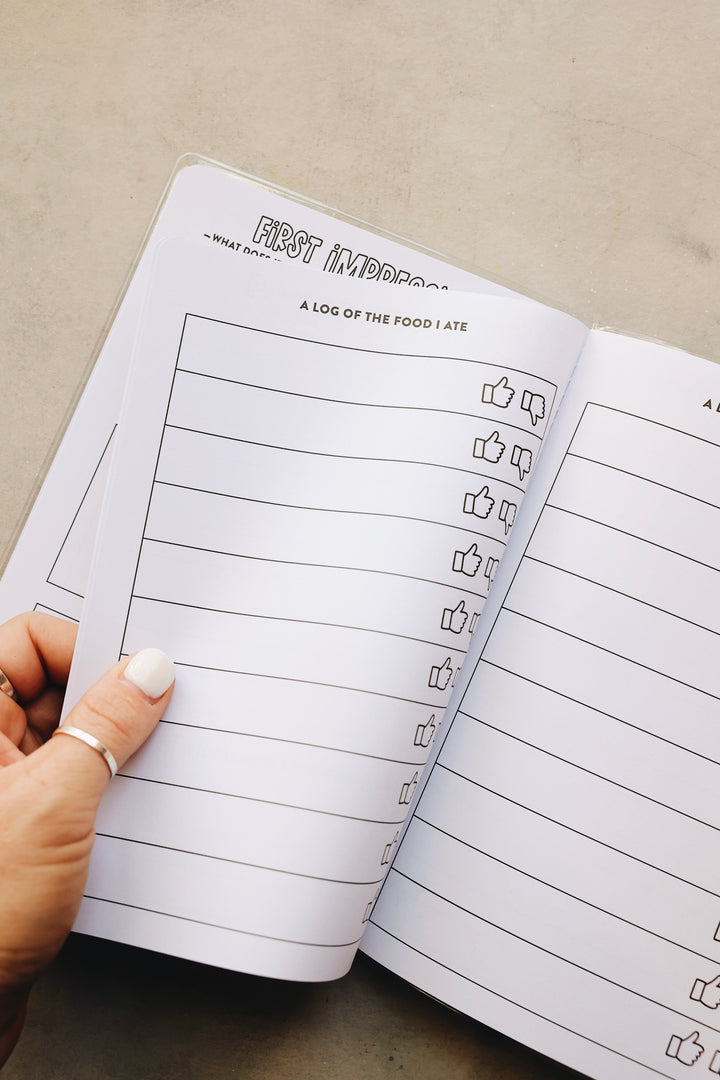 Travel Log Activity Book