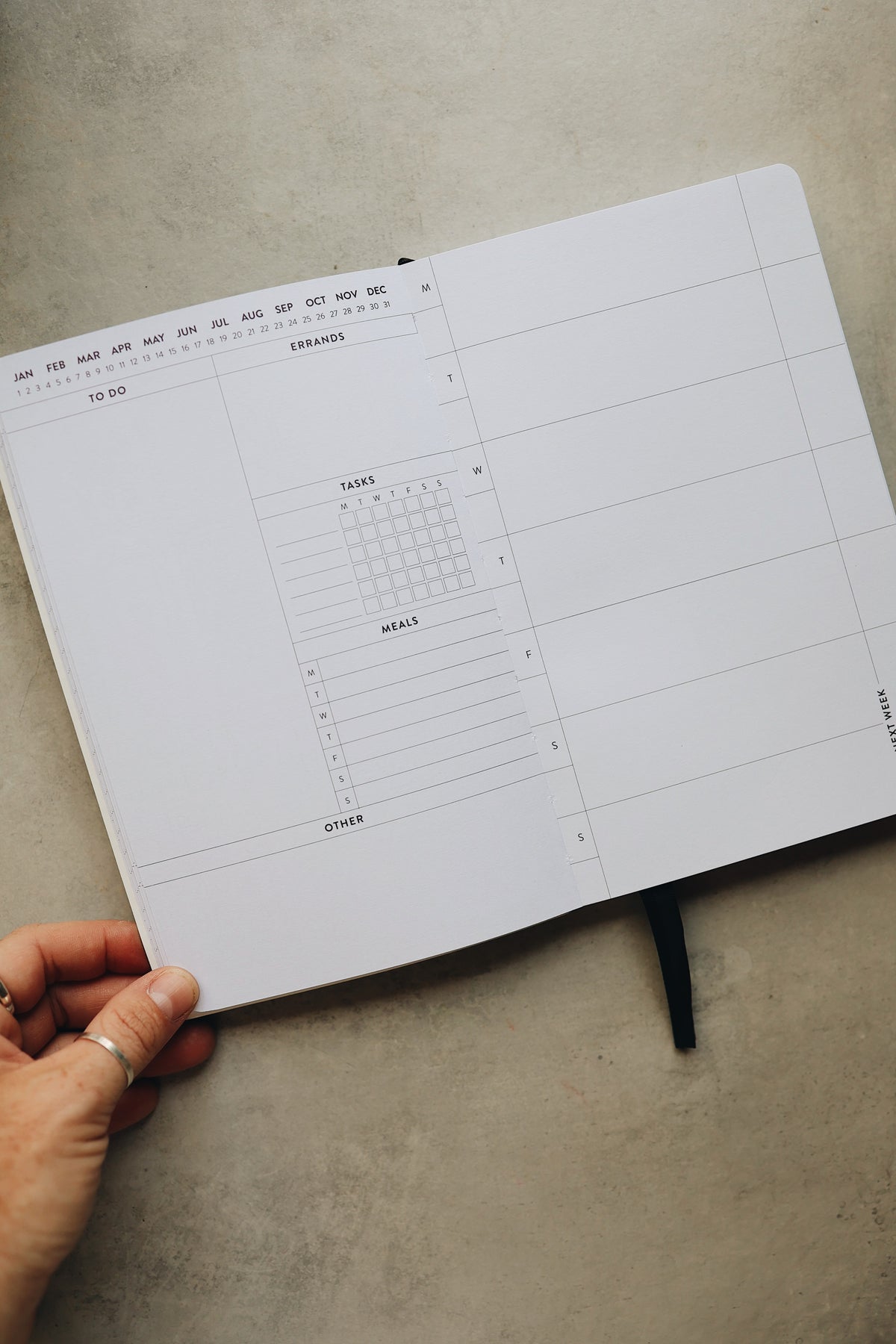5x8 Undated Planner - Checkers Edition – Rad & Happy