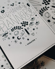 Undated 5x8 Planner - Doodle Edition