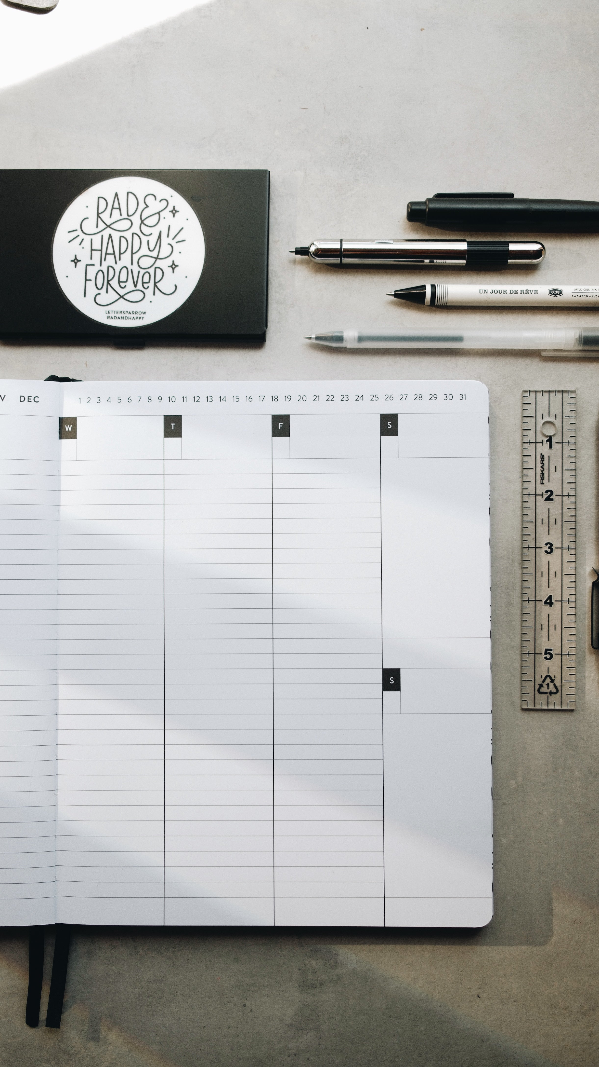 8x10 Undated Education Planner - Pencil Edition