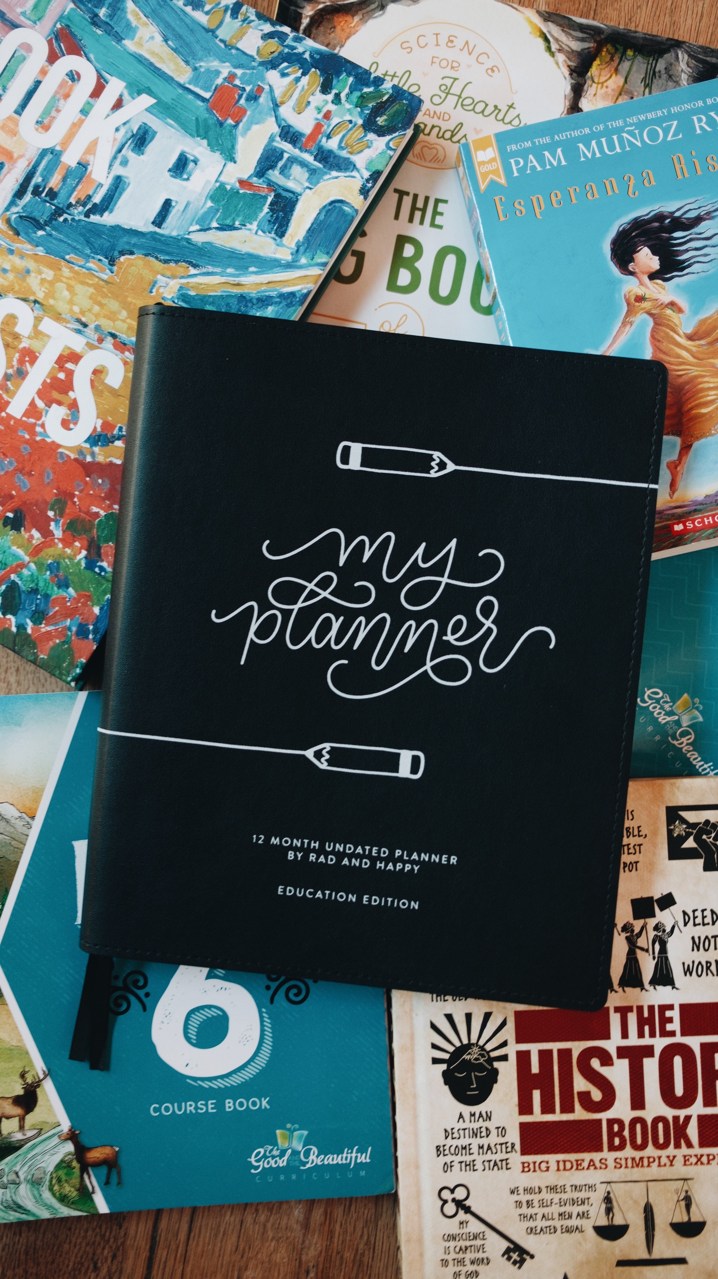 8x10 Undated Education Planner - Pencil Edition