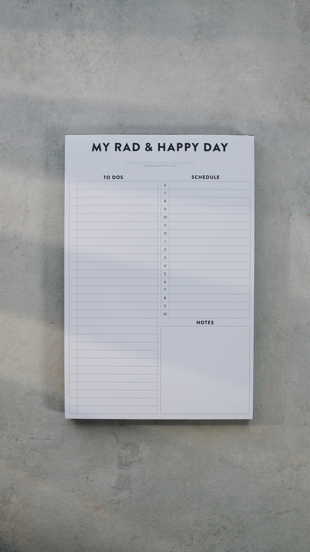 Happy Day Notepad