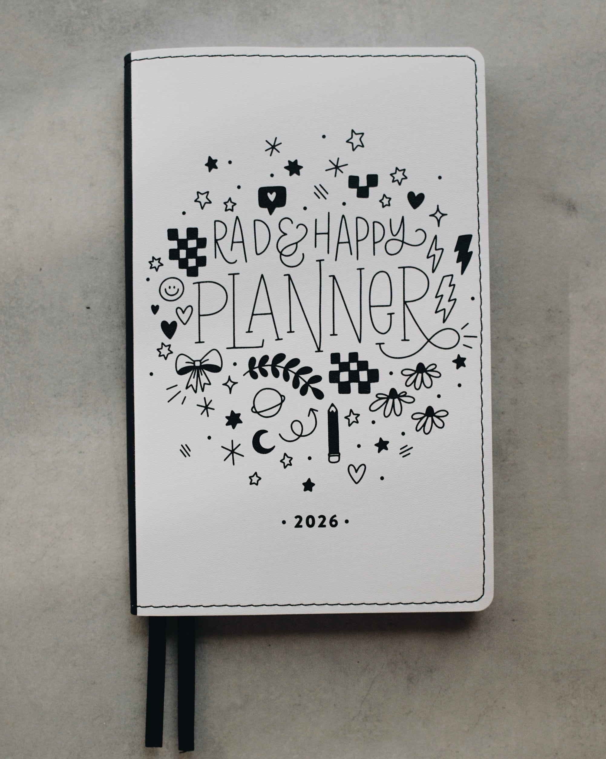 2026 Dated 5x8 Planner - Doodle Edition