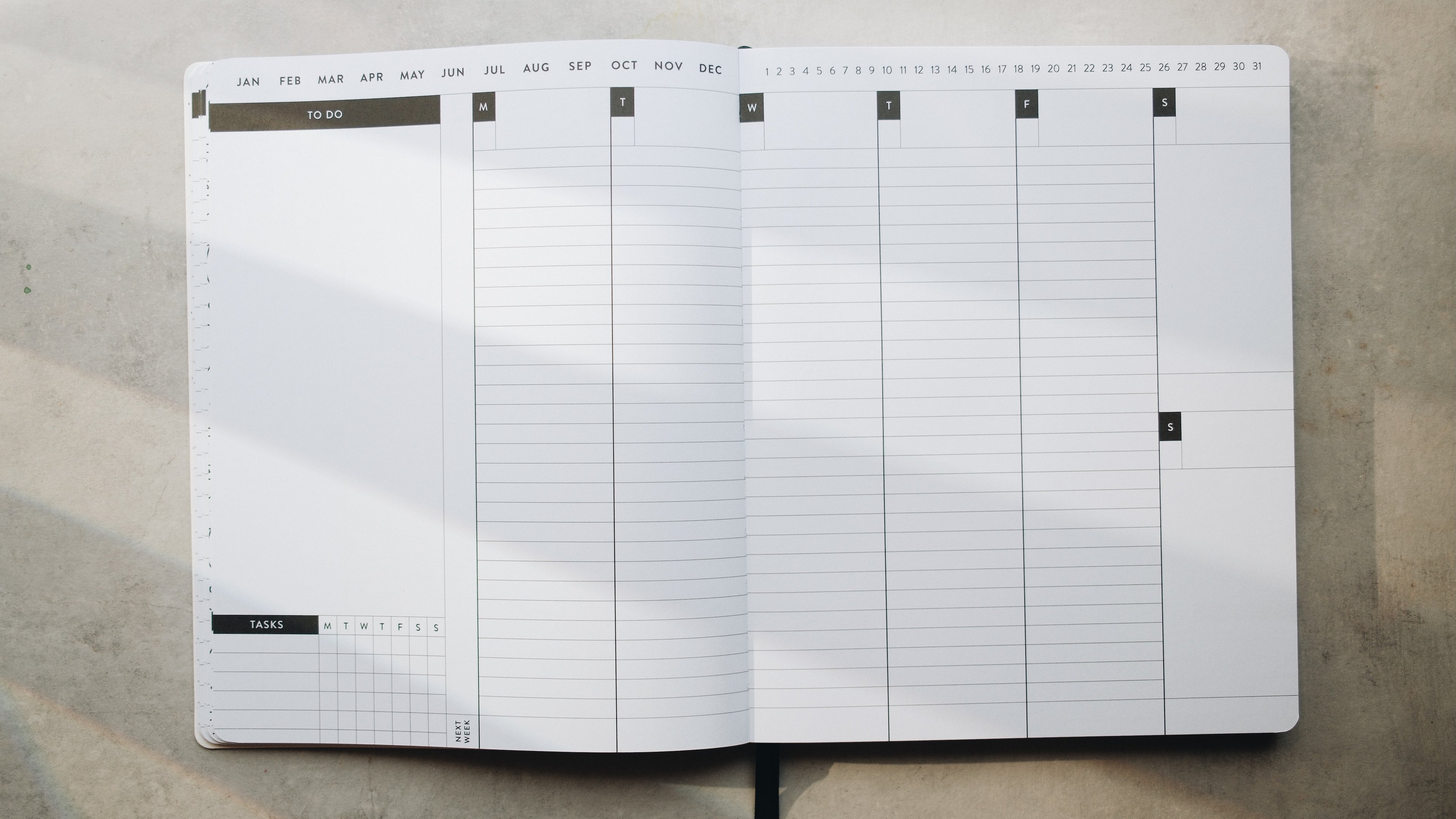8x10 Undated Education Planner - Pencil Edition
