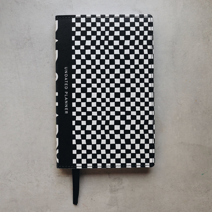 Undated 5x8 Planner (Checkers)