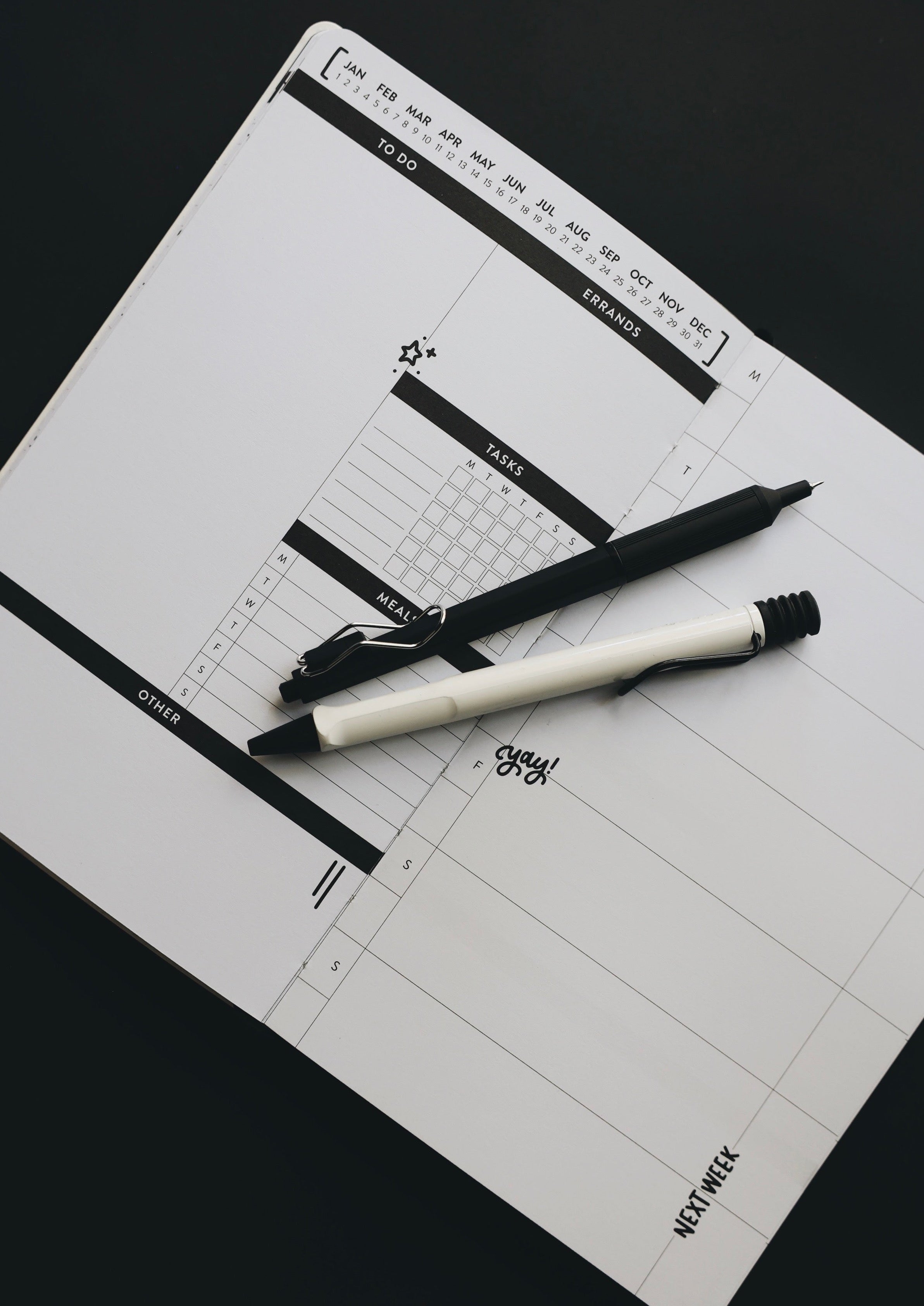 5x8 Undated Planner - Halfsies Edition