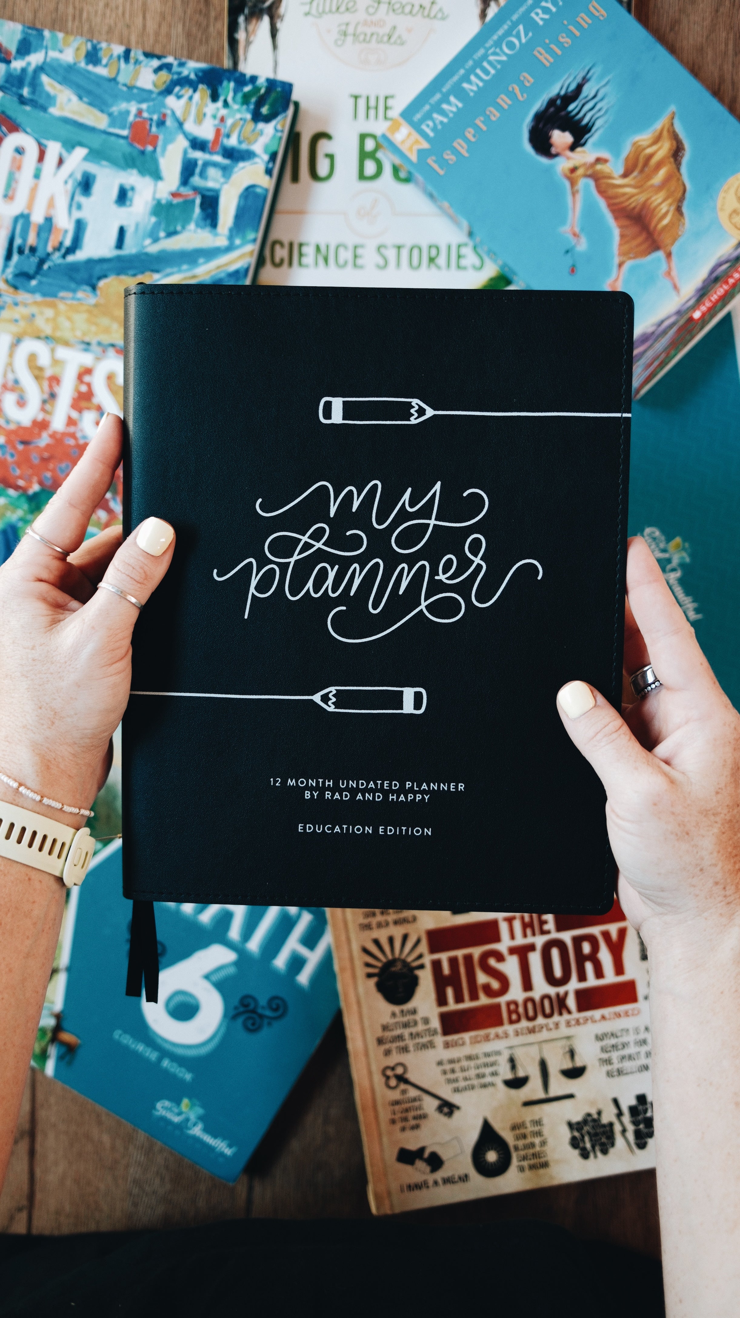 8x10 Undated Education Planner - Pencil Edition