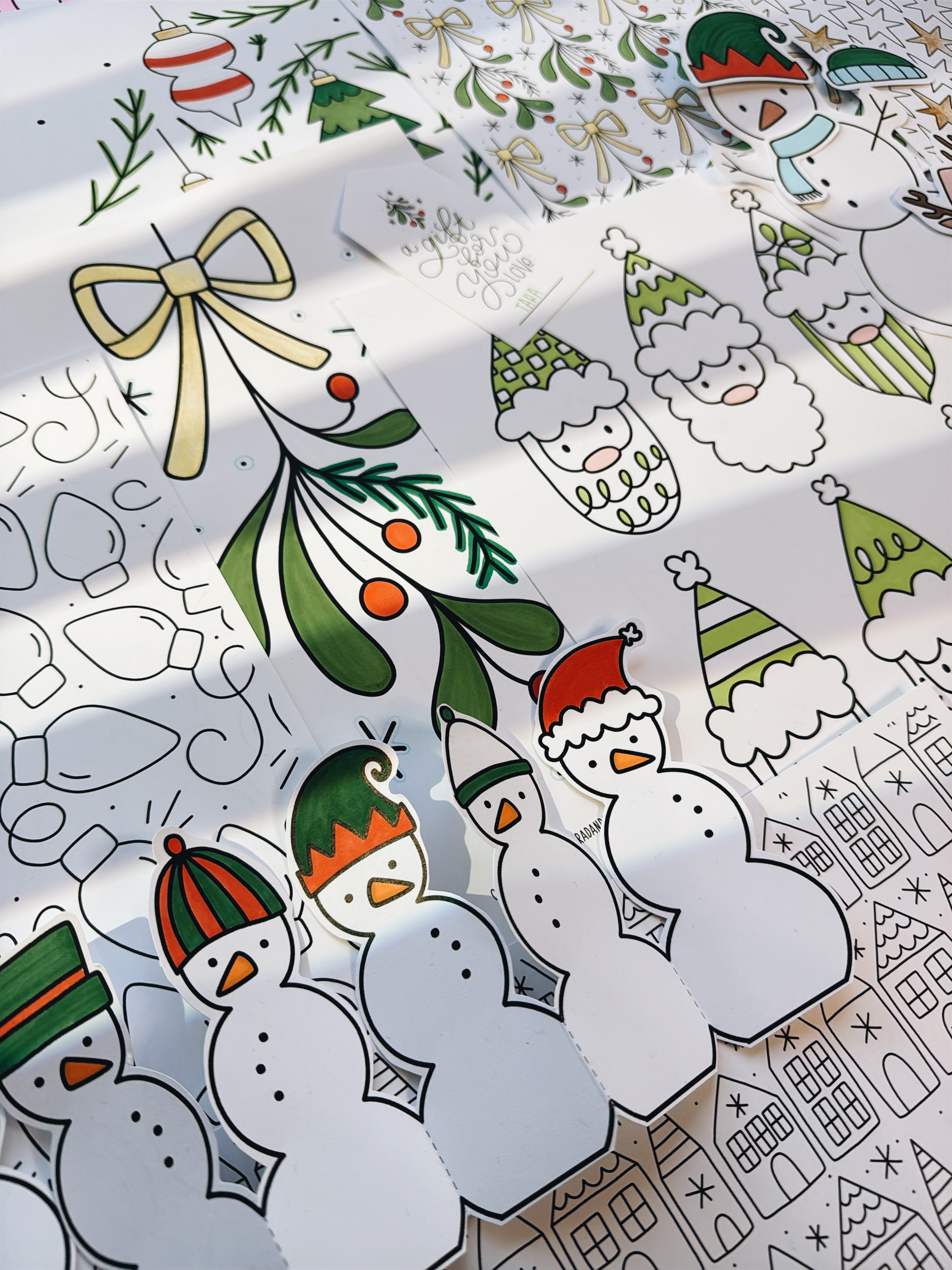 Color Happy | Monthly digital coloring page downloads – Rad & Happy