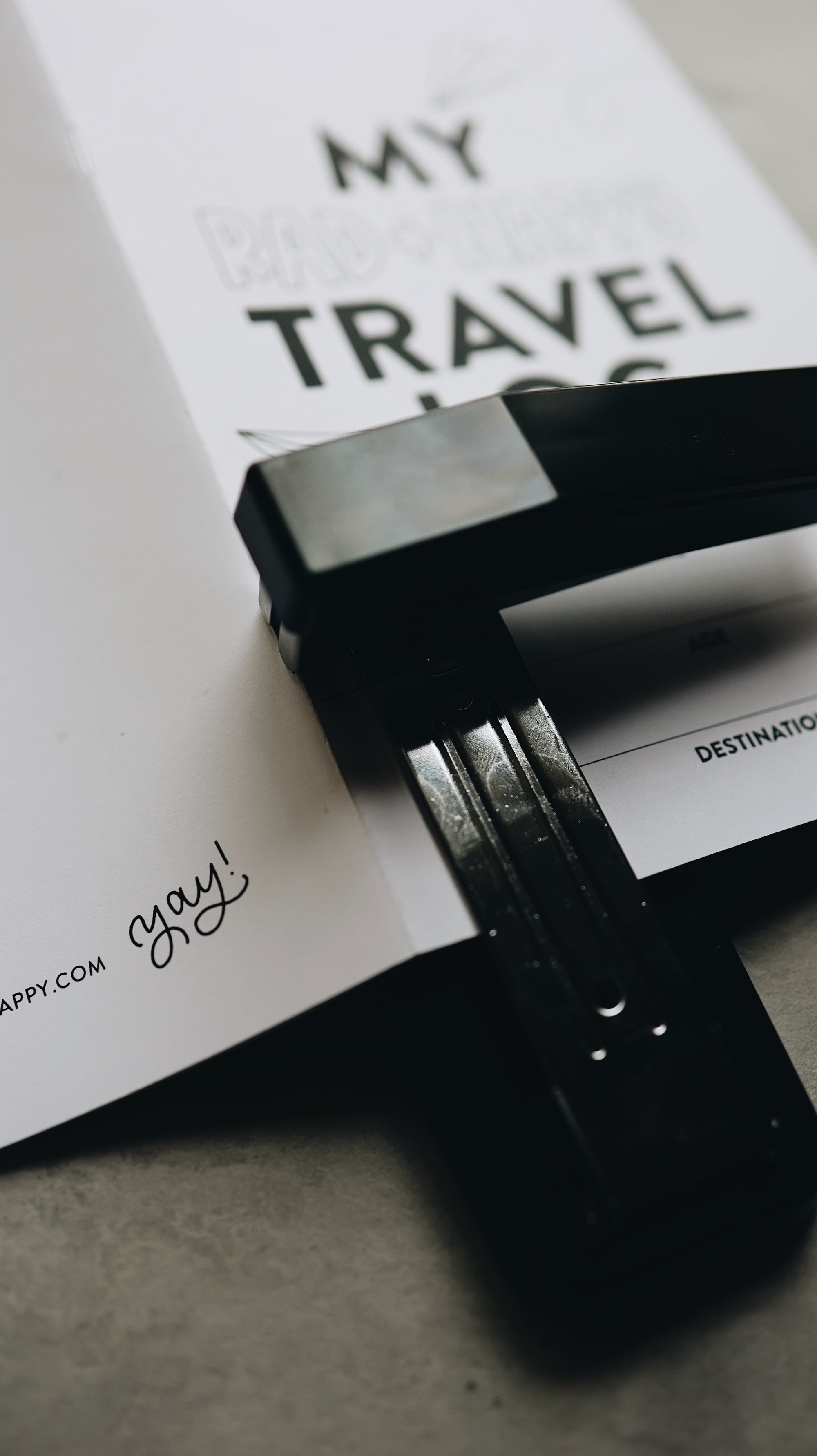 Travel Log Printable