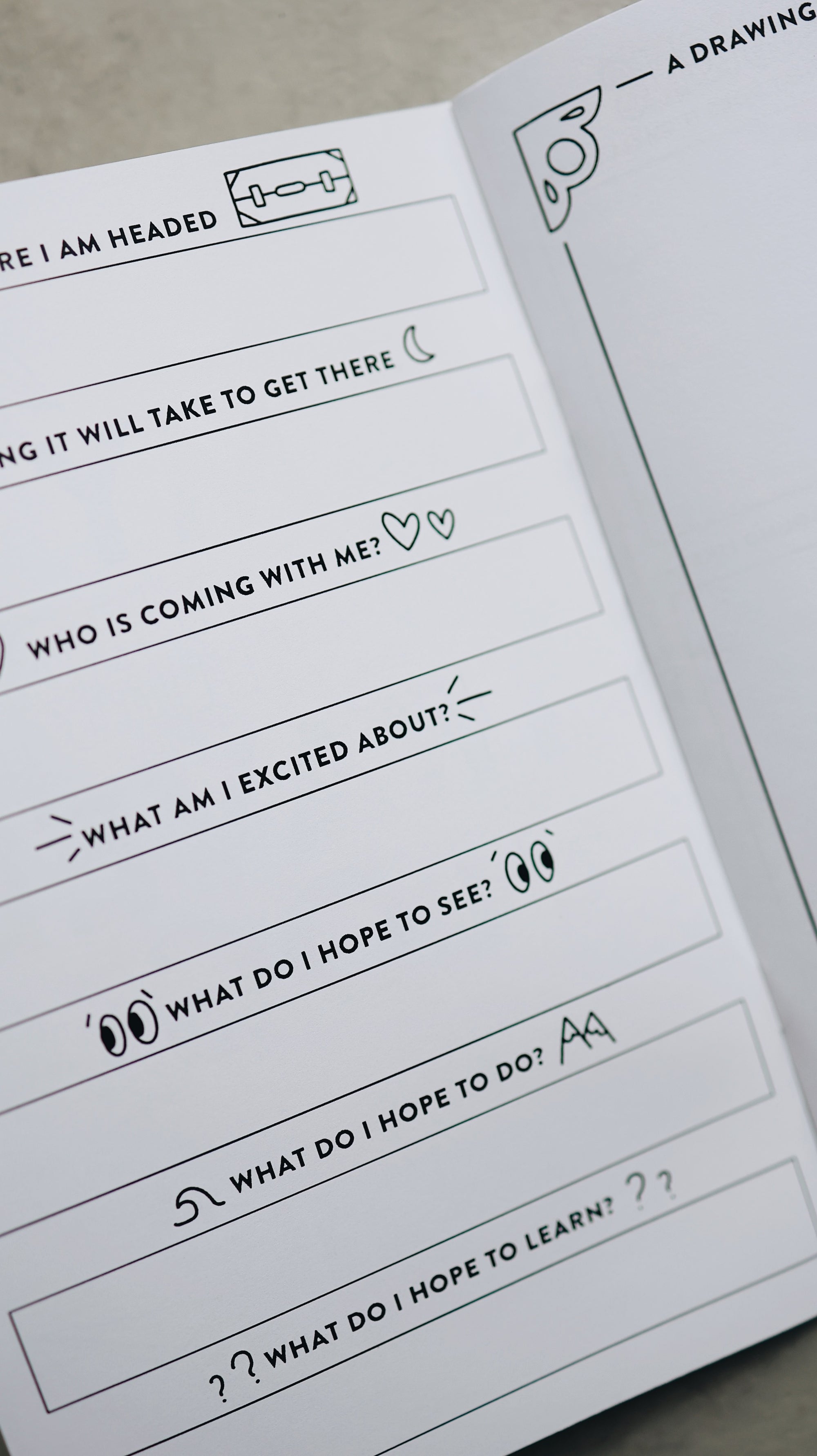 Travel Log Printable