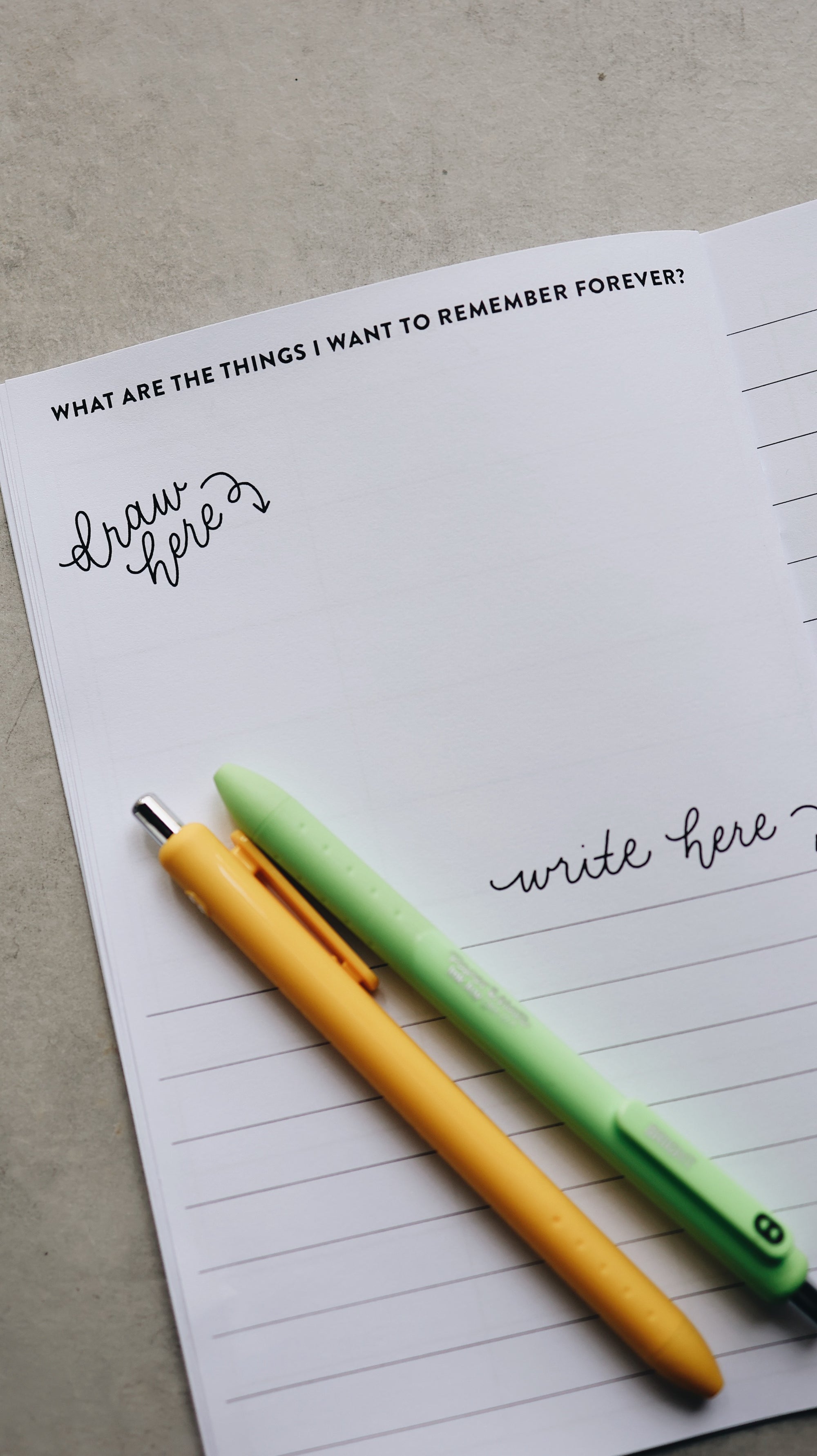 Travel Log Printable