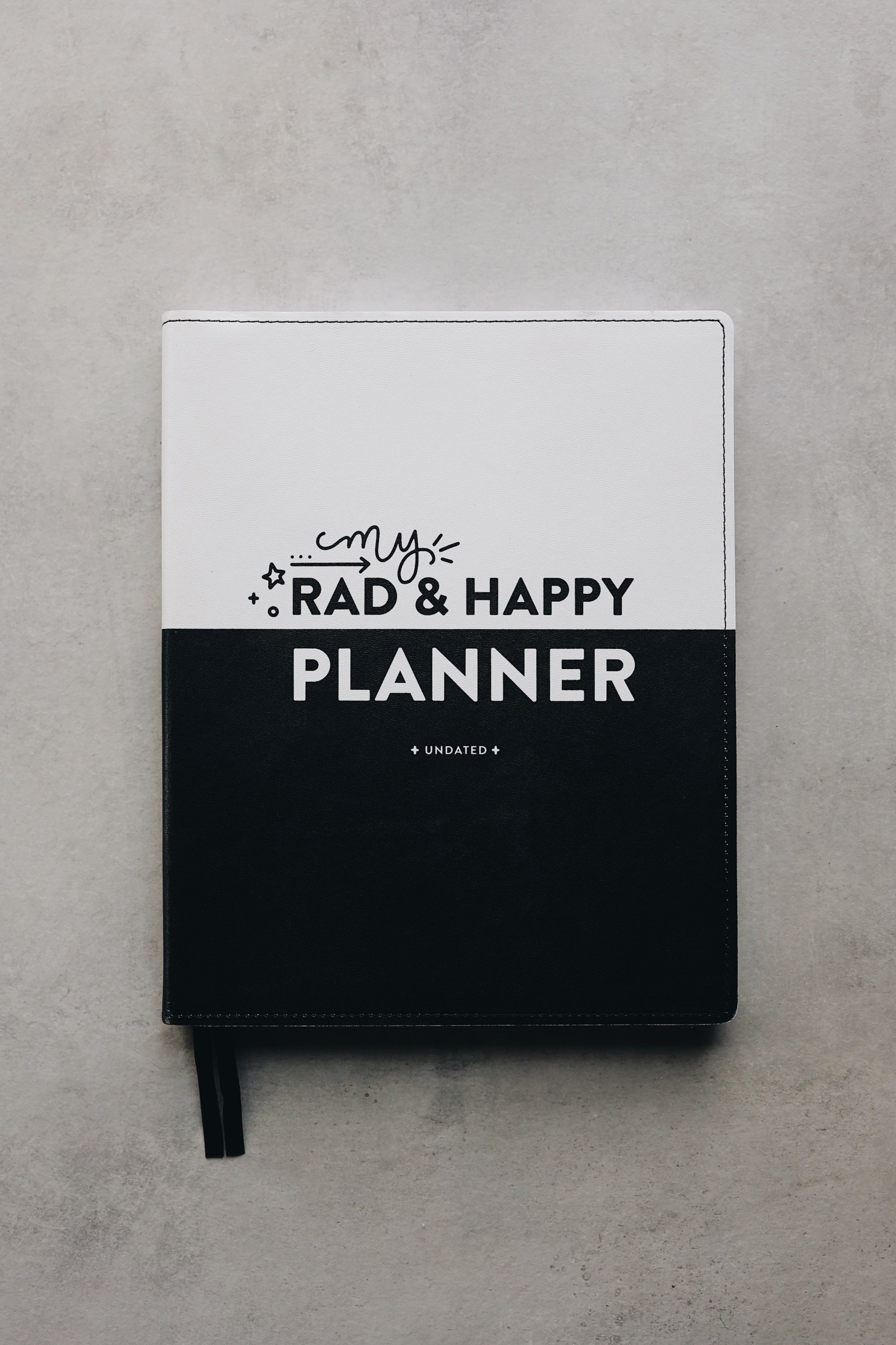 8x10 Undated Planner - Halfsies Edition