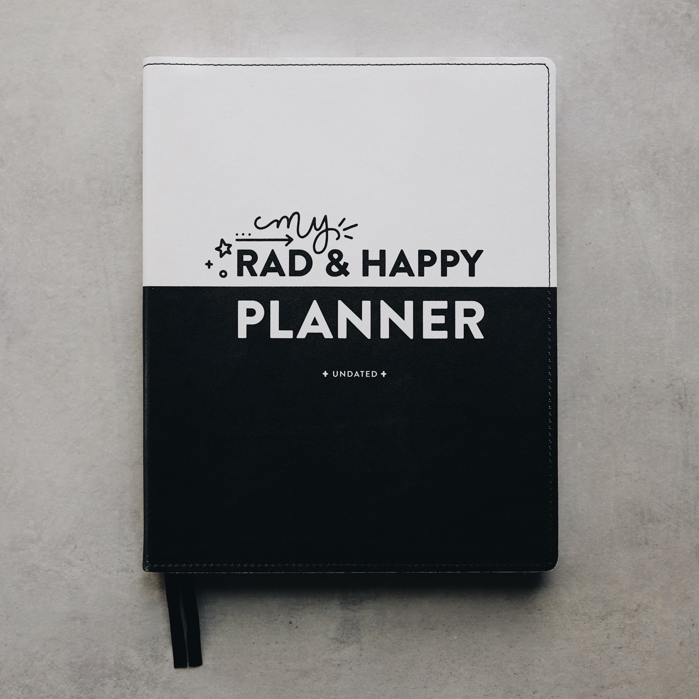 8x10 Undated Planner - Halfsies Edition