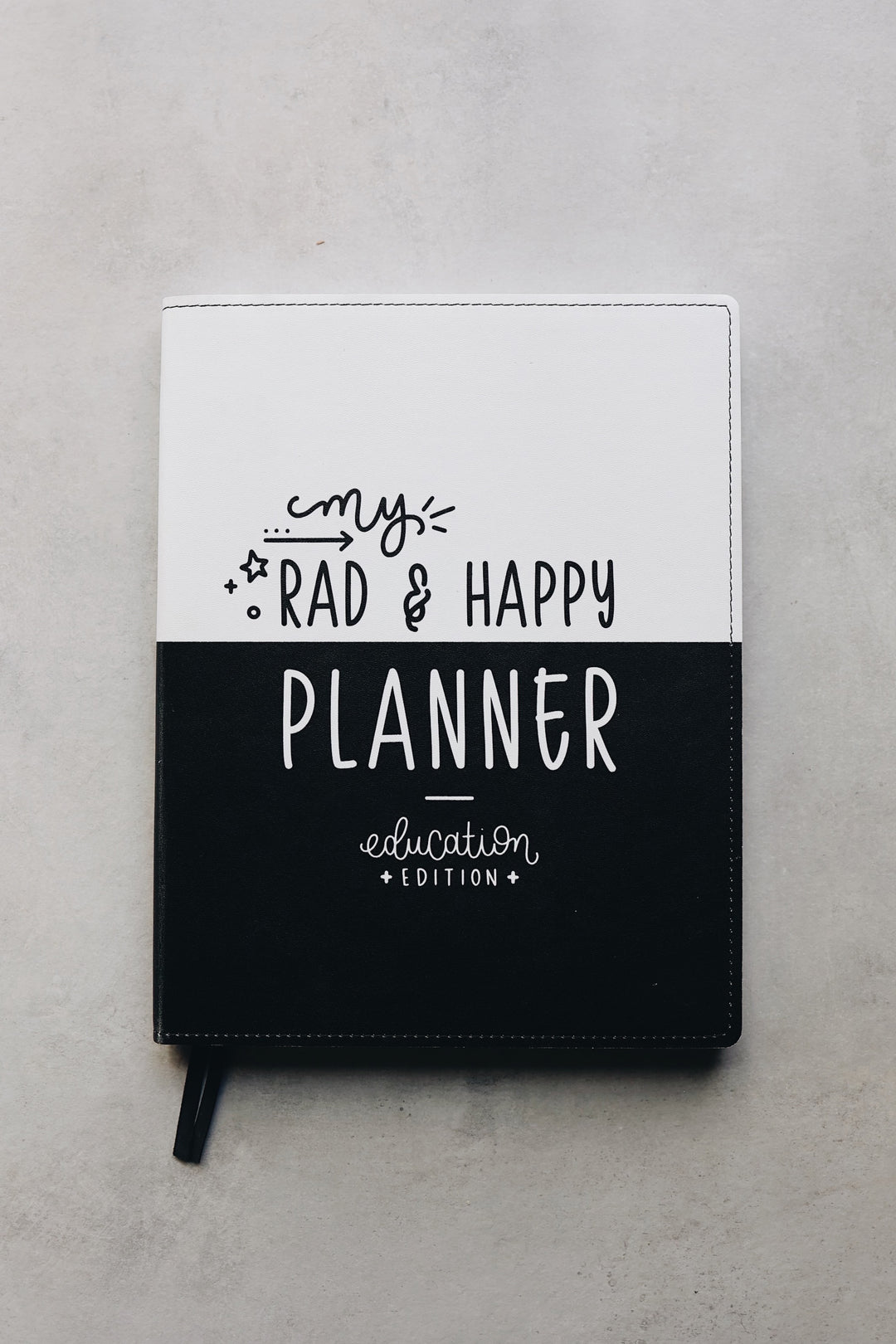 8.5 x 11 Undated Education Planner - Halfsies Edition