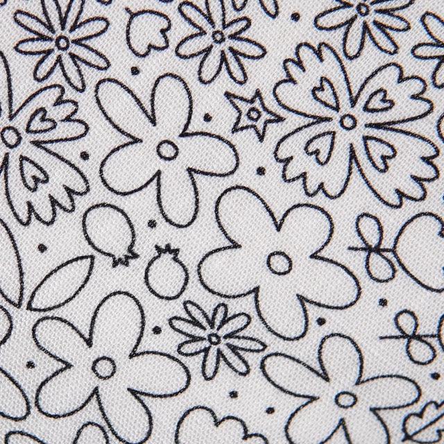 Rad FLORAL Coloring Tie