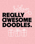 Redeem Really Awesome Doodles Gift