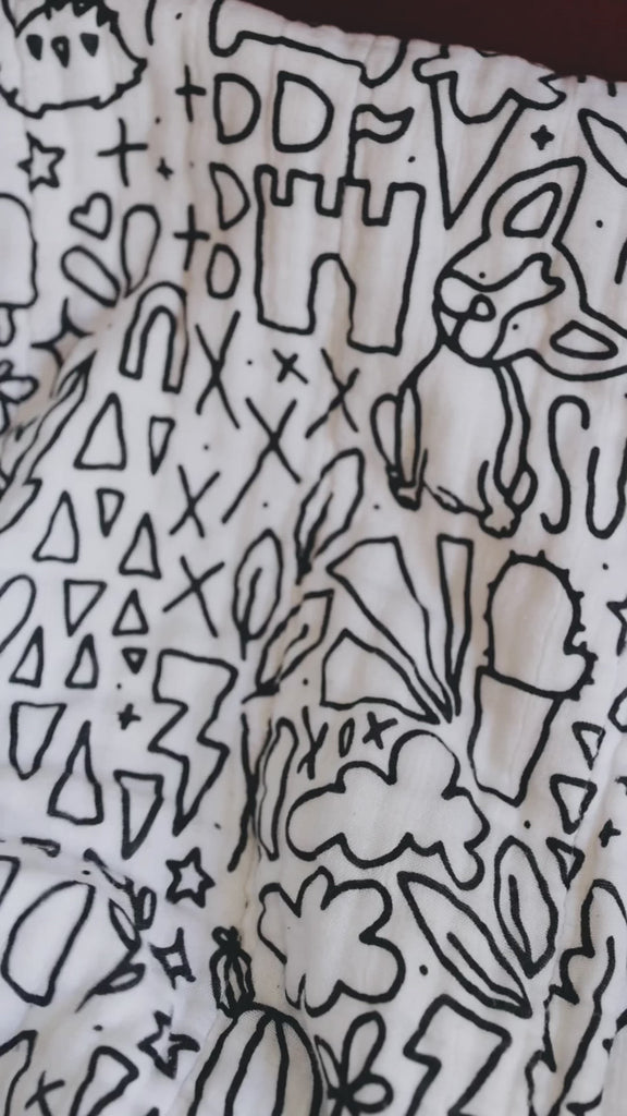 A video showing shots of the quilt and explaining why I love this blanket and why I designed it