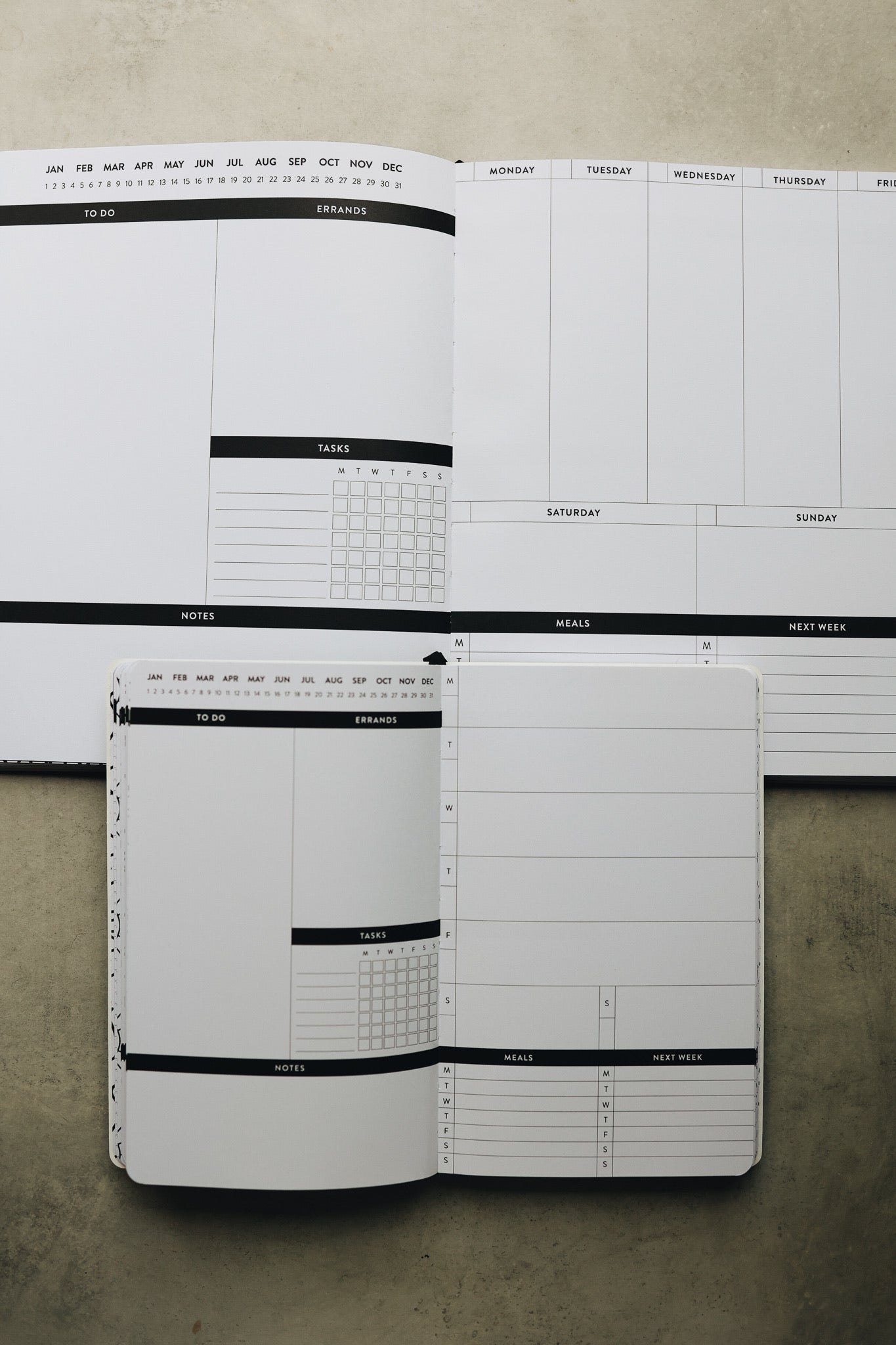 8x10 Undated Planner - Leaves Edition