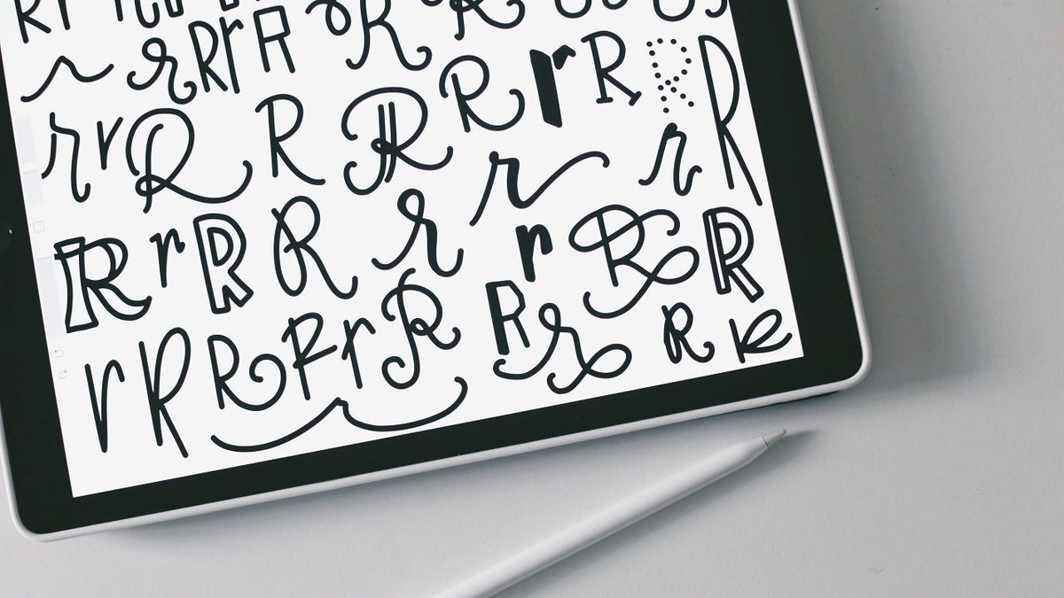 Lettering Class – Rad & Happy