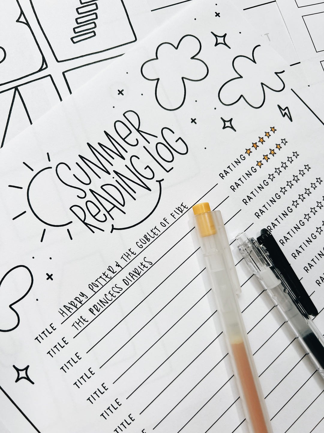 Summer Survival Kit Printable