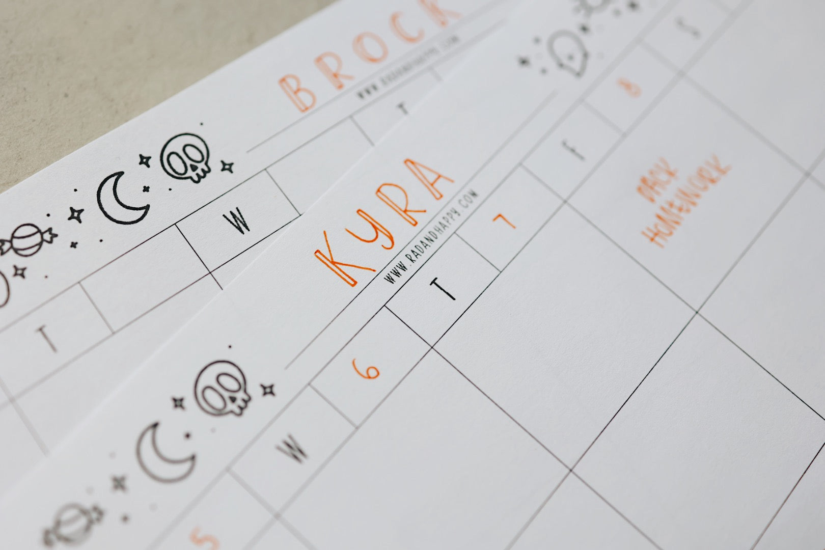 Happy Day Kids Schedule Printable