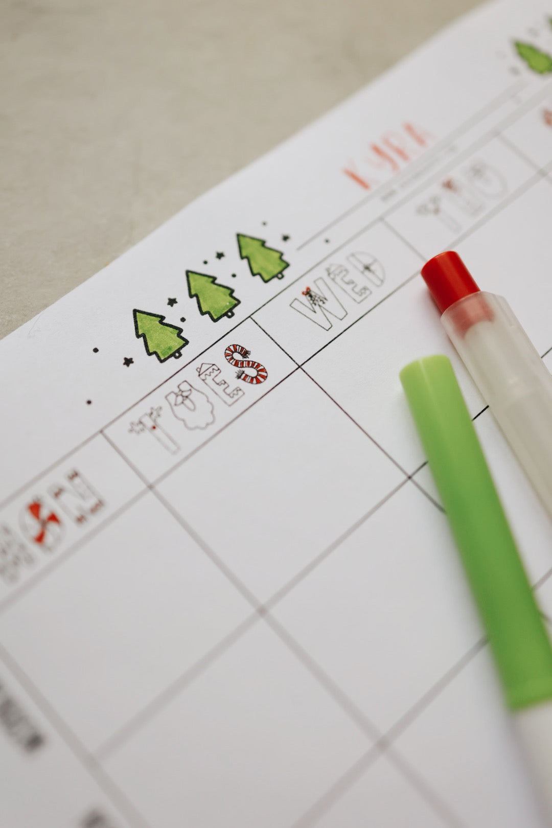 Happy Day Kids Schedule Printable