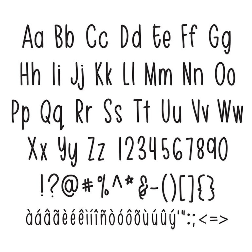 Rad Notepad Font – Rad & Happy