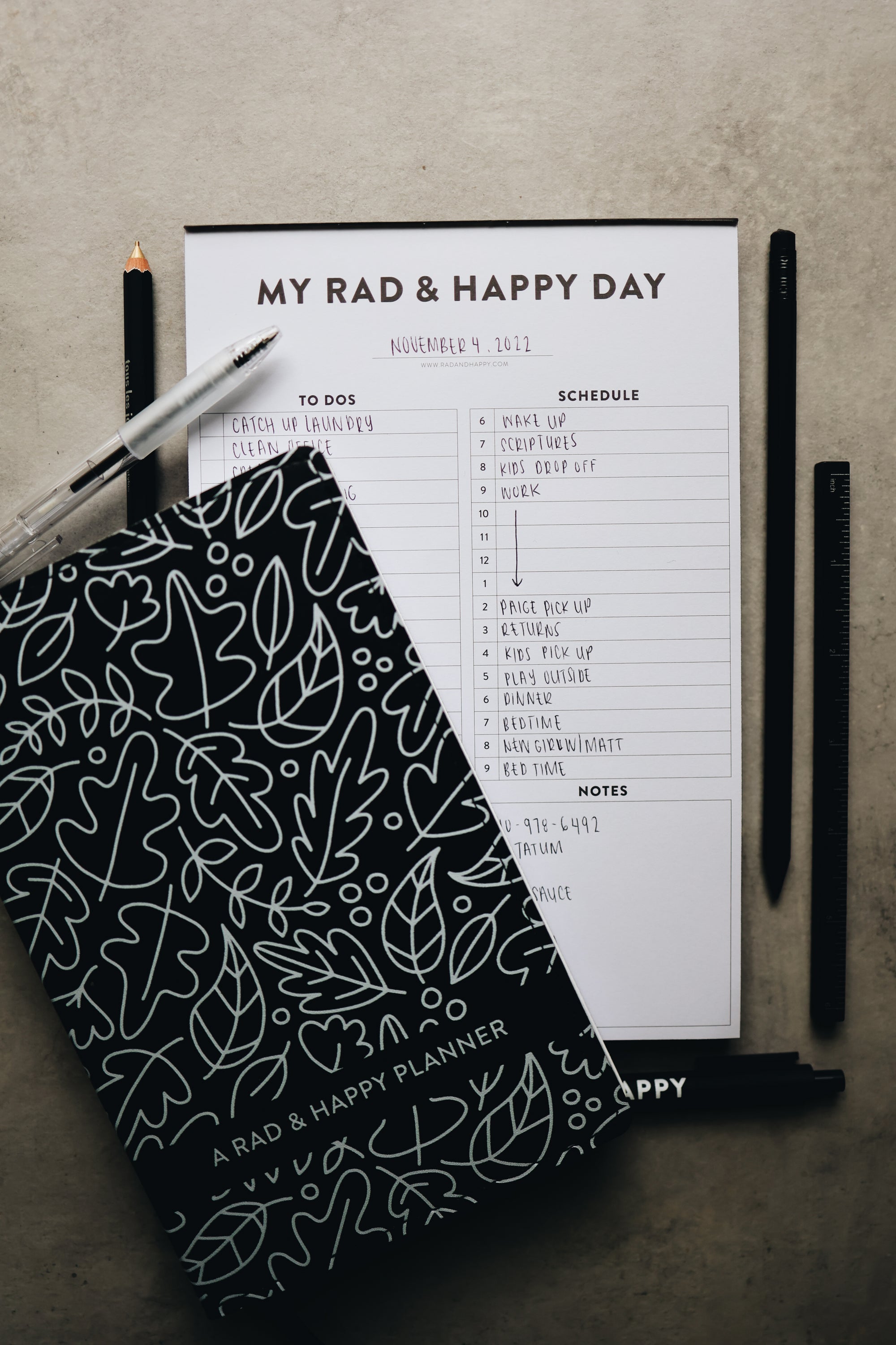 Happy Day Notepad