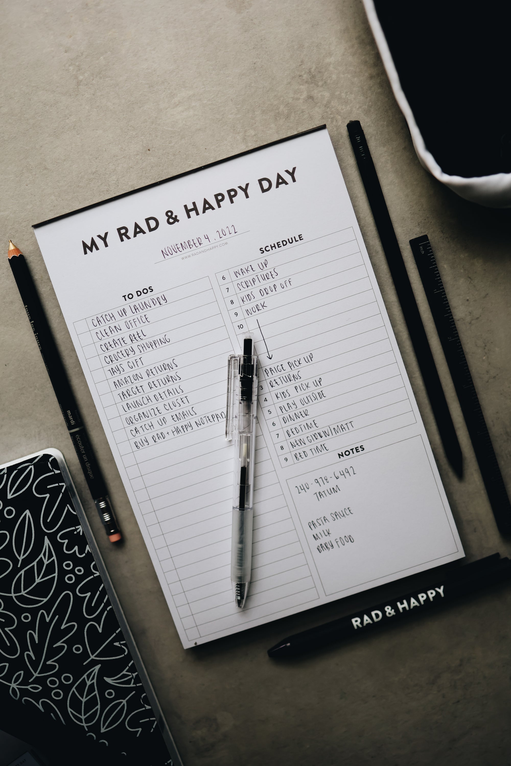 Happy Day Notepad