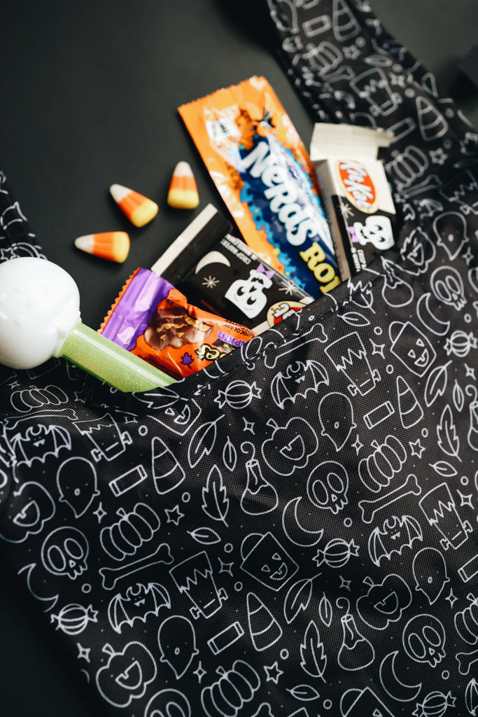 Reusable Trick Or Treat Bag Ghostly Goodies