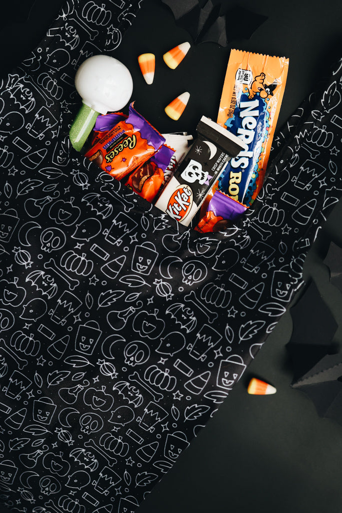 Reusable Trick Or Treat Bag Ghostly Goodies